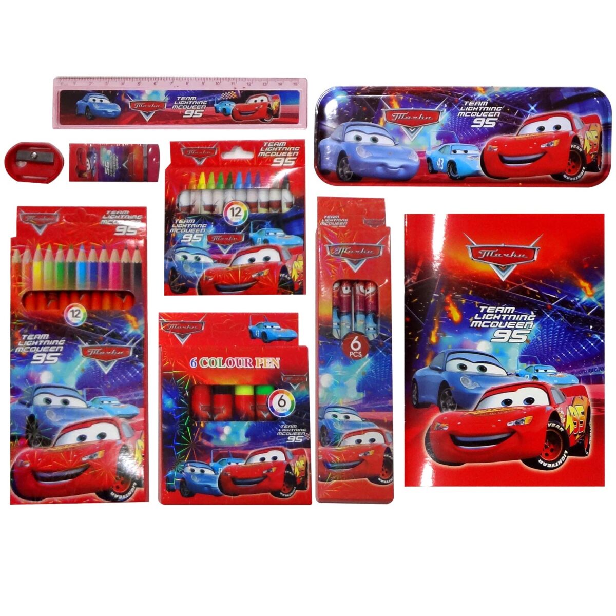 Kids Stationary Set Cars Theme ()