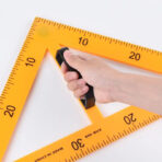 Plastic Ruler Set with Geometric Tools (1)