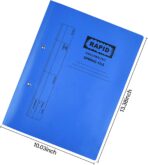 Weibo A4 File Folder with 60 Clear Pockets (3)