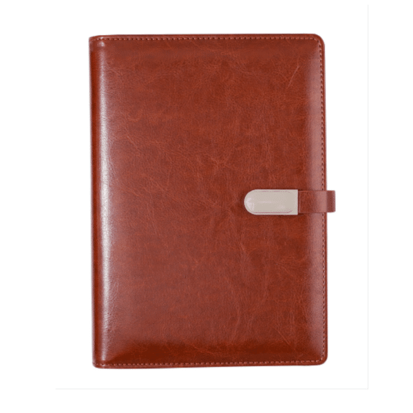 A5 PU Leather 6 Ring Binder Cover
