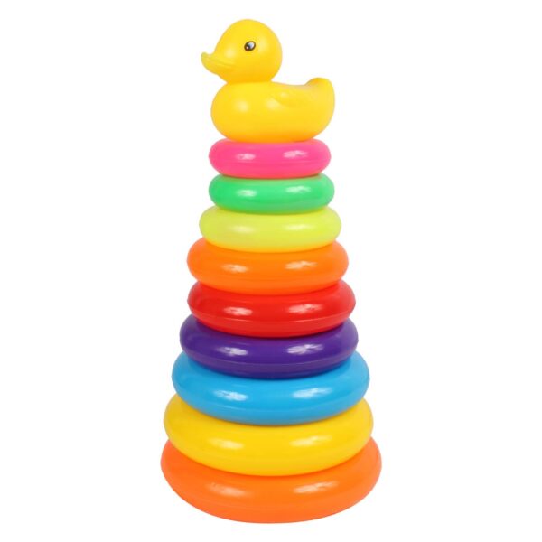Duck Multi Color Stacking Ring Game (1)