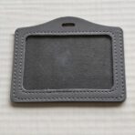 PU Leather Badge Holder with Clear ID Window (5)