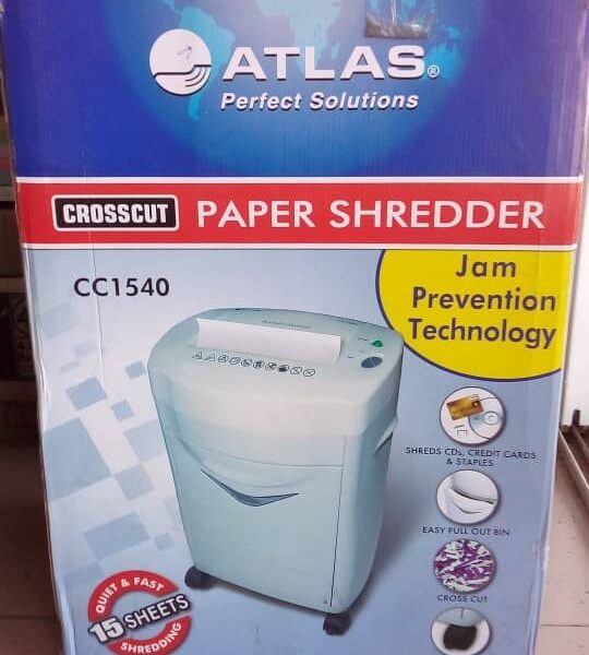 Atlas CC1540 Cross Cut Paper Shredder1