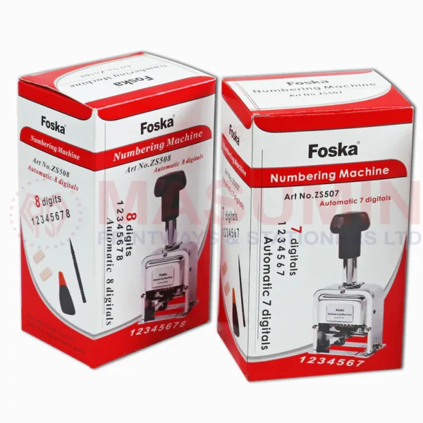 Numbering Machine 7 Digit Foska ZS507