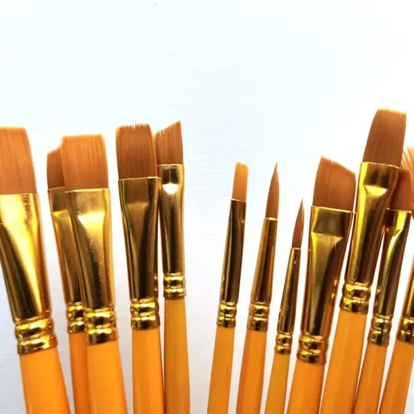 Synthetic Hair Taklon Painting Brush (1)
