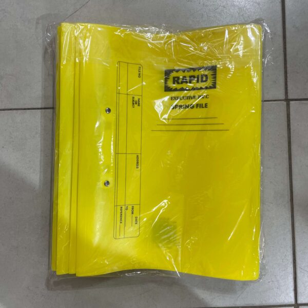 Eco Friendly Recycled PVC Spring File (2)