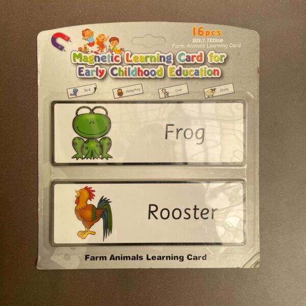 Magnetic Learning Cards